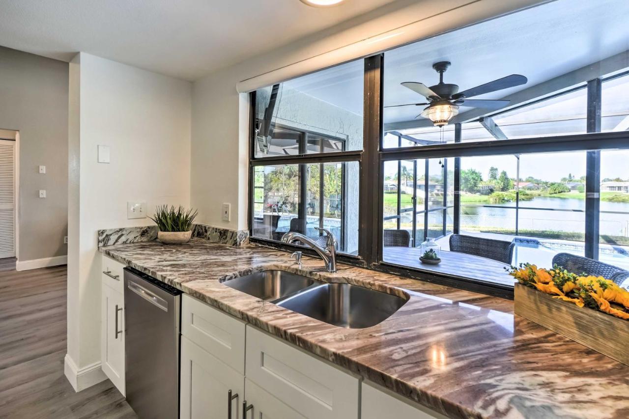 Waterfront Port Richey House With Heated Pool! Exterior foto
